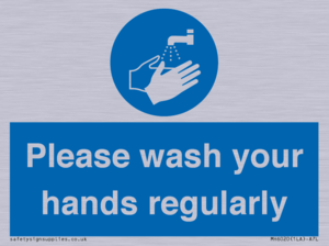 Please wash your hands regularly